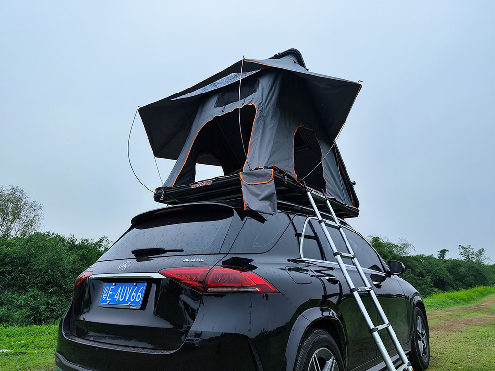 אוהל גג קמפינג SUV סגסוגת אלומיניום קשיחה ל-4 אנשים (1)