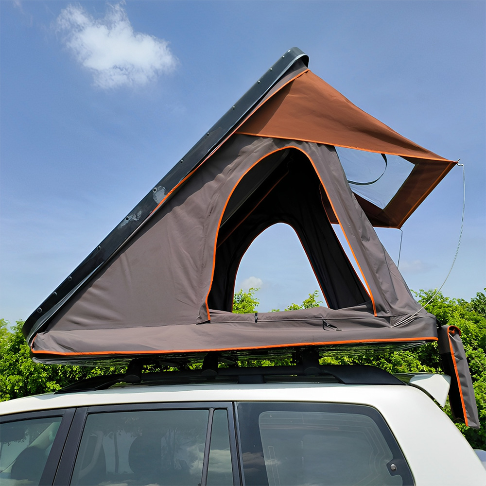 Сгъваема олекотена покривна палатка с твърд корпус (6)