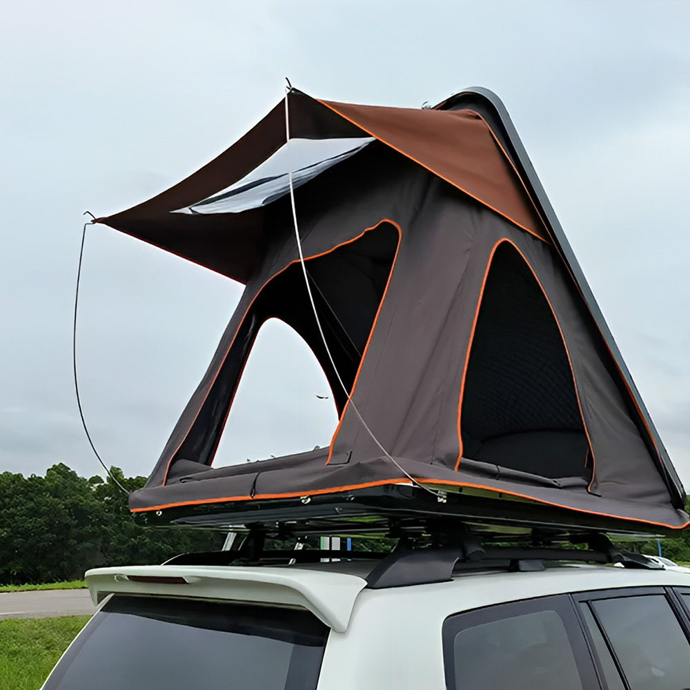 Itende eligoqekayo le-Camping Hard Shell Lightweight Roof Tente (7)