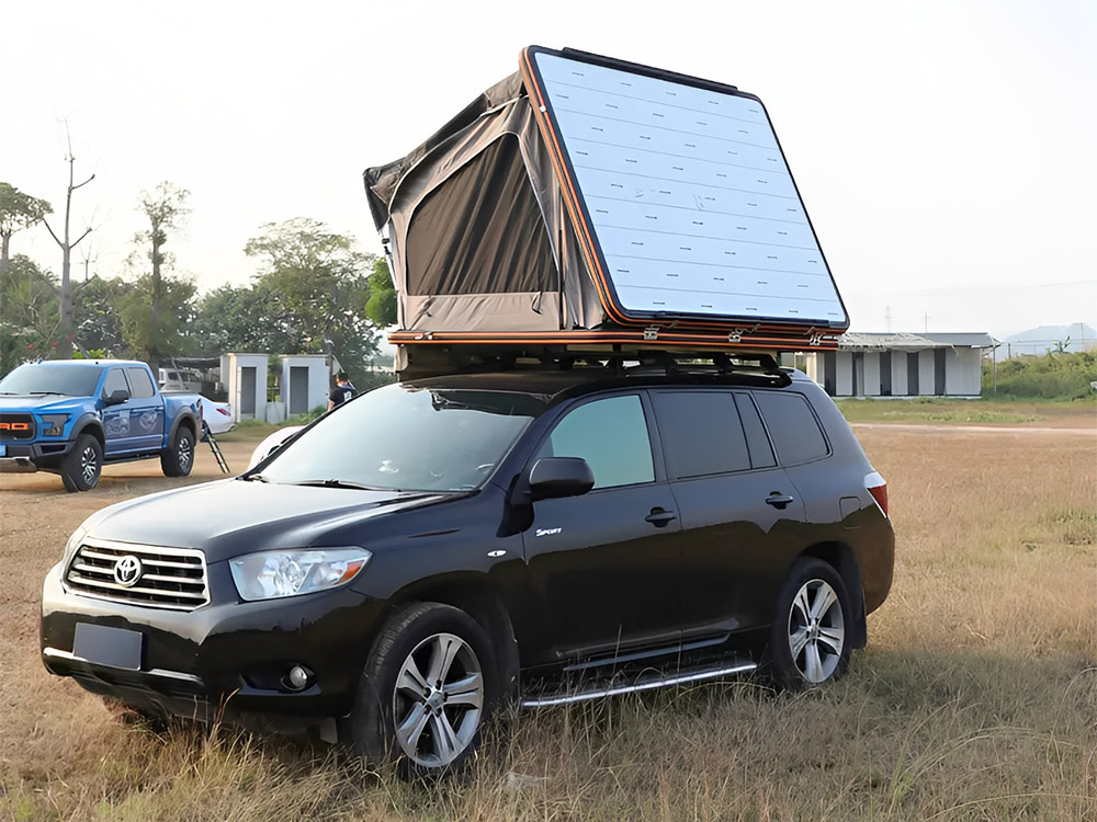 Wysokiej klasy namiot dachowy do samochodów kempingowych, odpowiedni dla SUV-ów 4 osób (1)