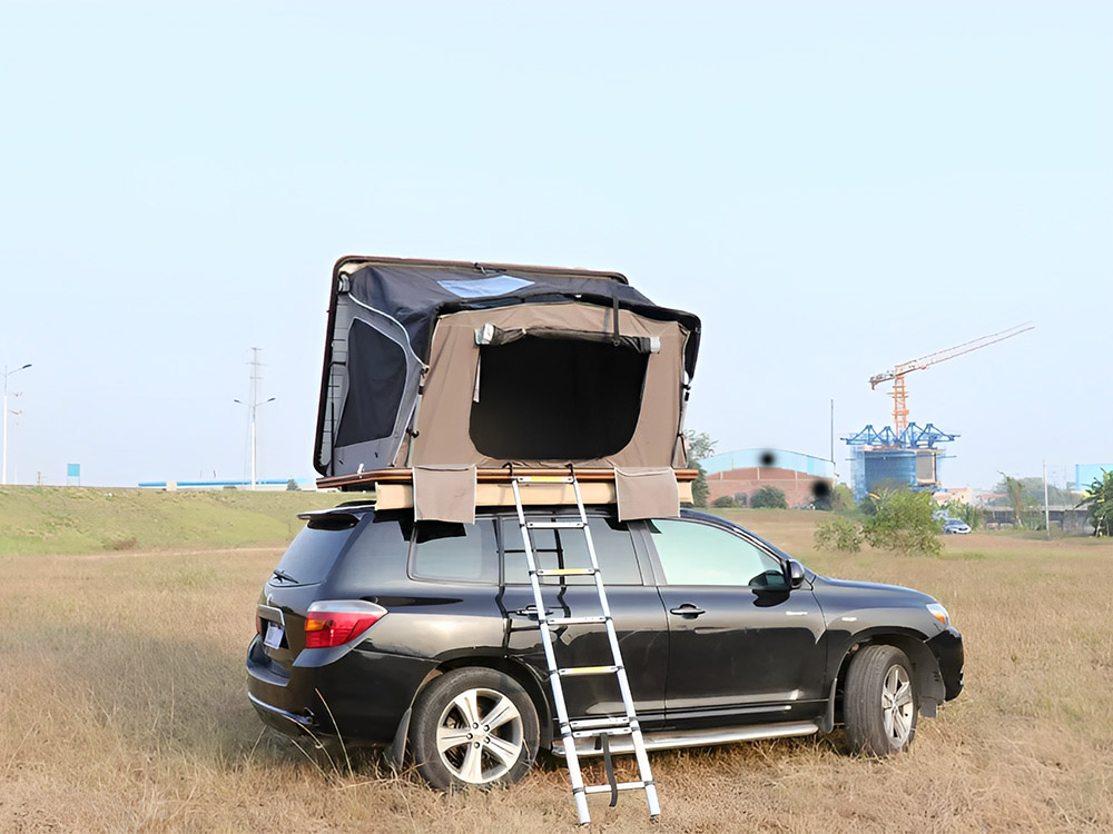 Tenda da tetto per camper di fascia alta adatta a SUV 4 persone (4)