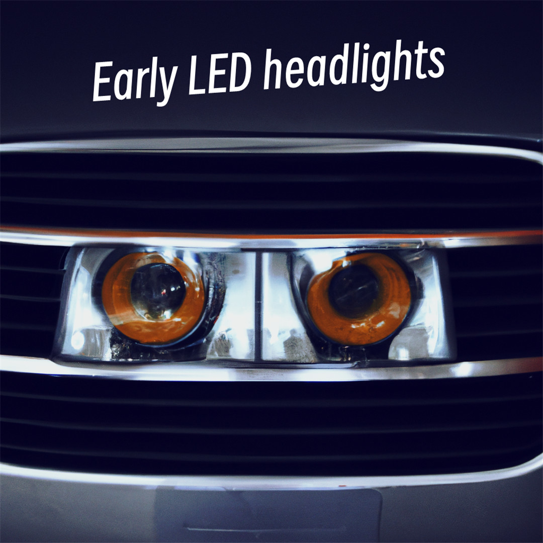 Keeb kwm ntawm automotive LED headlights (2)