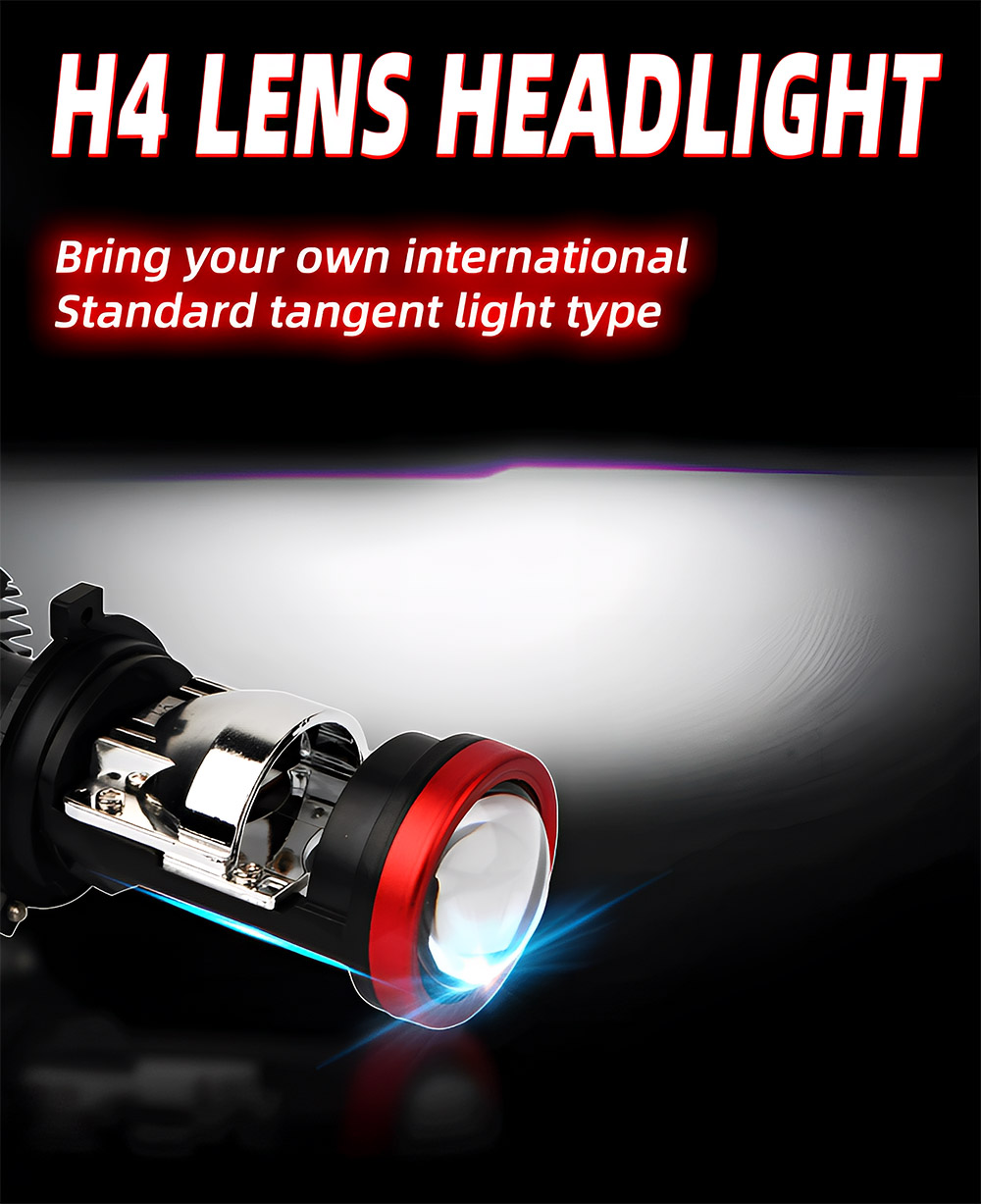Tlumená světla Dálková světla Y7 H4 Auto LED světlomet (1)