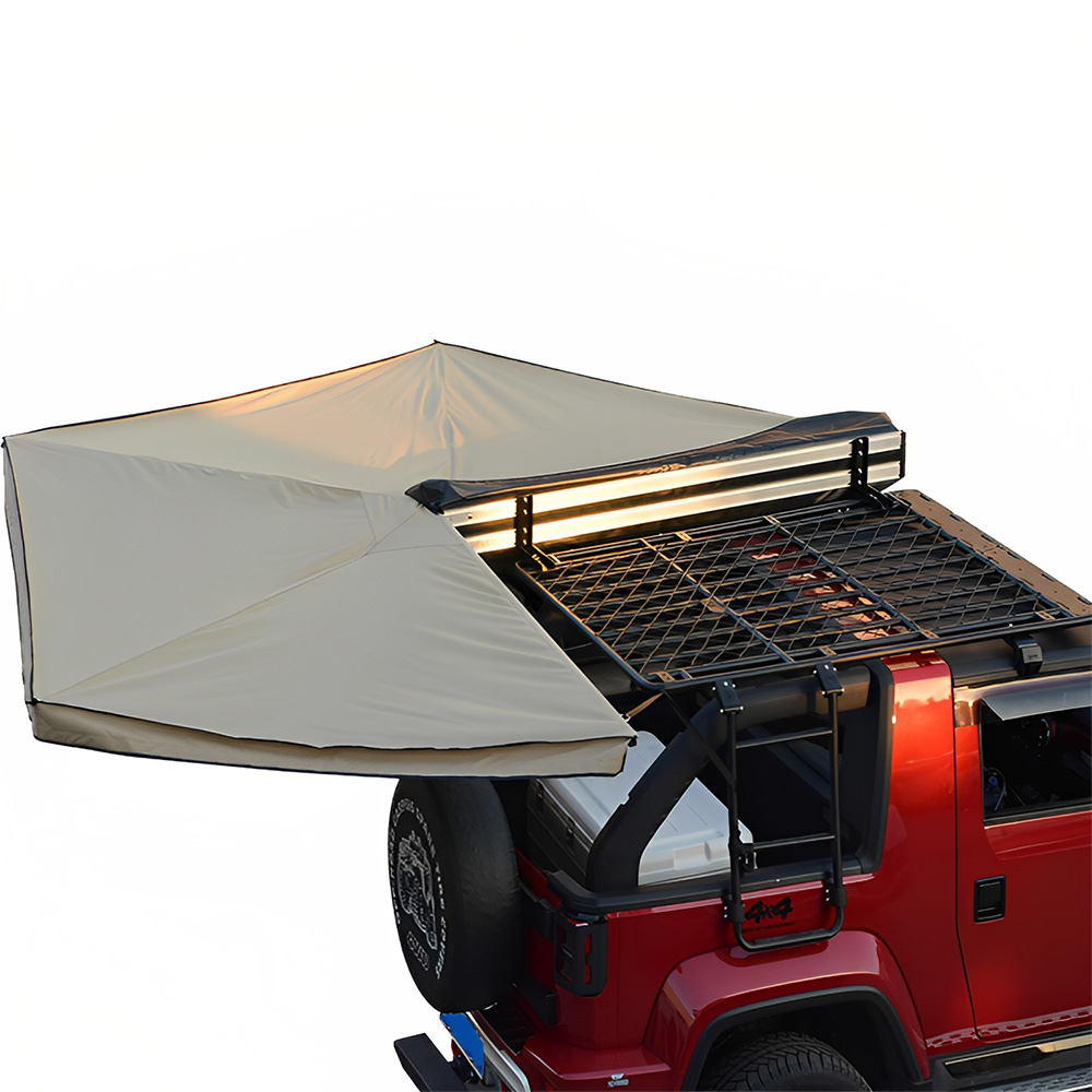 Toldo de camping ao aire libre de 2x2 metros SUV Toldo de coche de 270 graos (8)