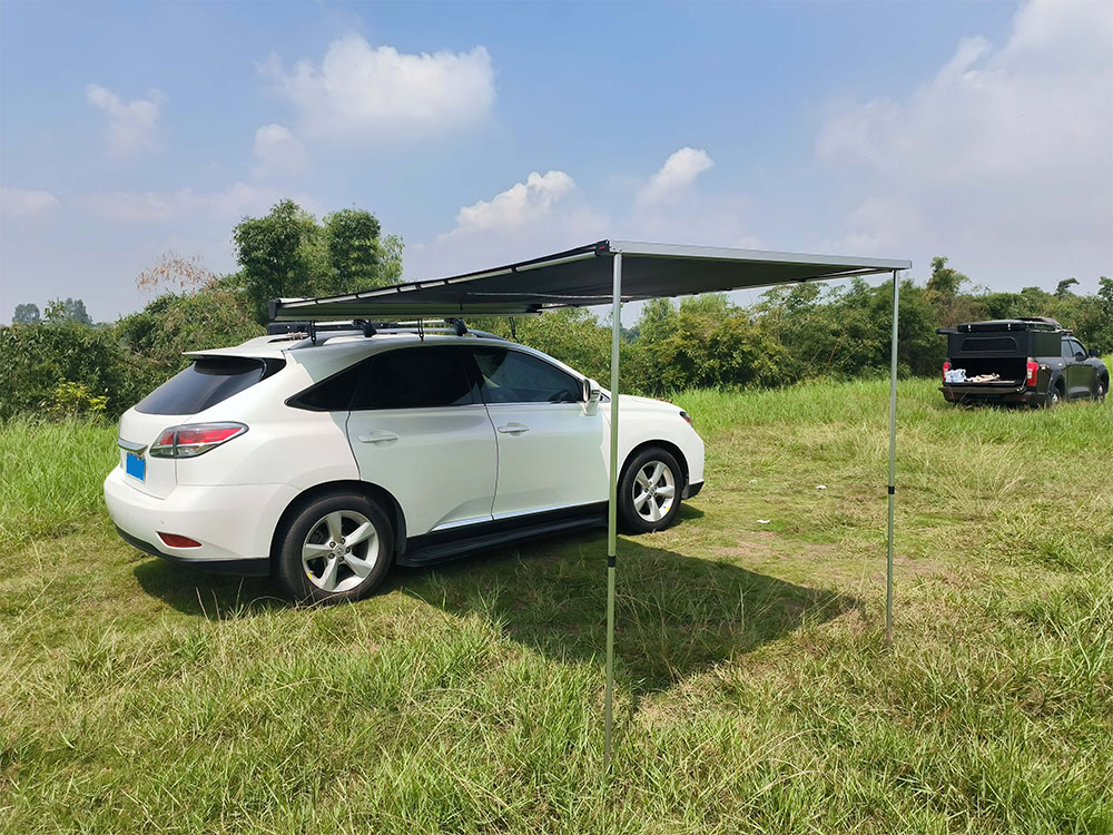 Tenda sisi atap mobil 4X4 tahan air untuk berkemah di luar ruangan (3)