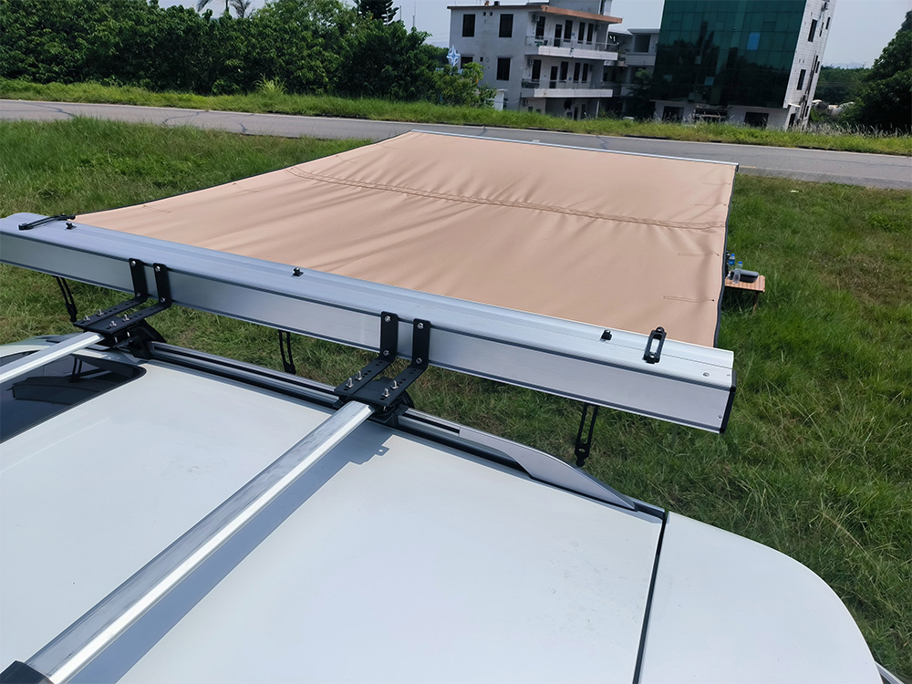 Toldo lateral impermeável para acampamento ao ar livre 4X4 (5)