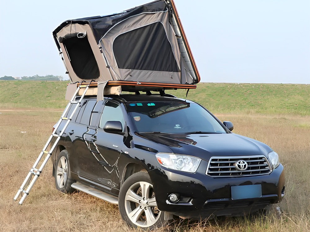 High-End Camper Roof Tent Fits SUV 4 People (5)