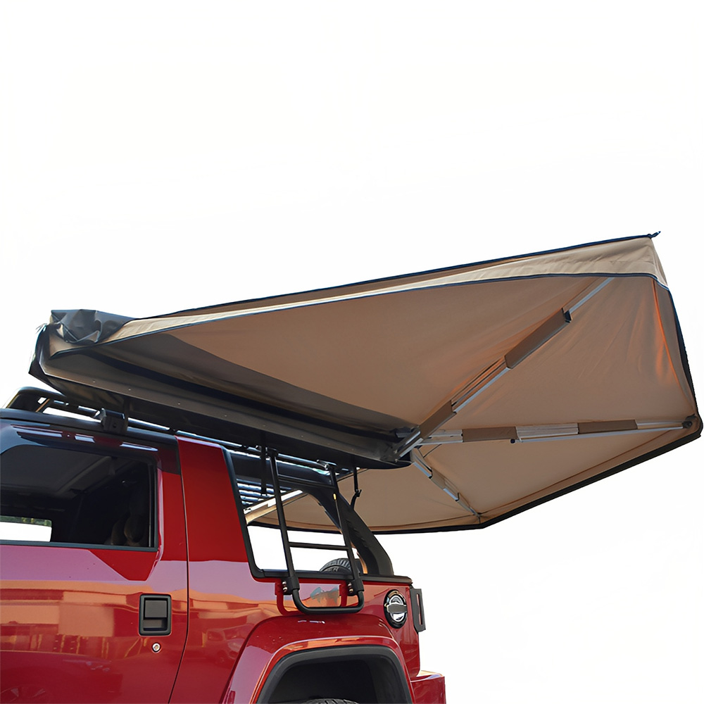 Outdoor camping 2X2 meter awning SUV 270 degree car awning (6)